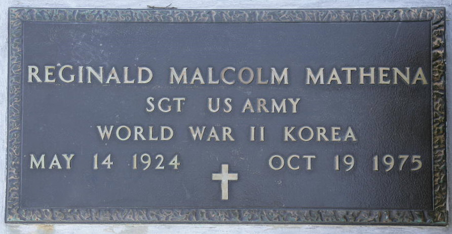MATHENA REGINALD MALCOME