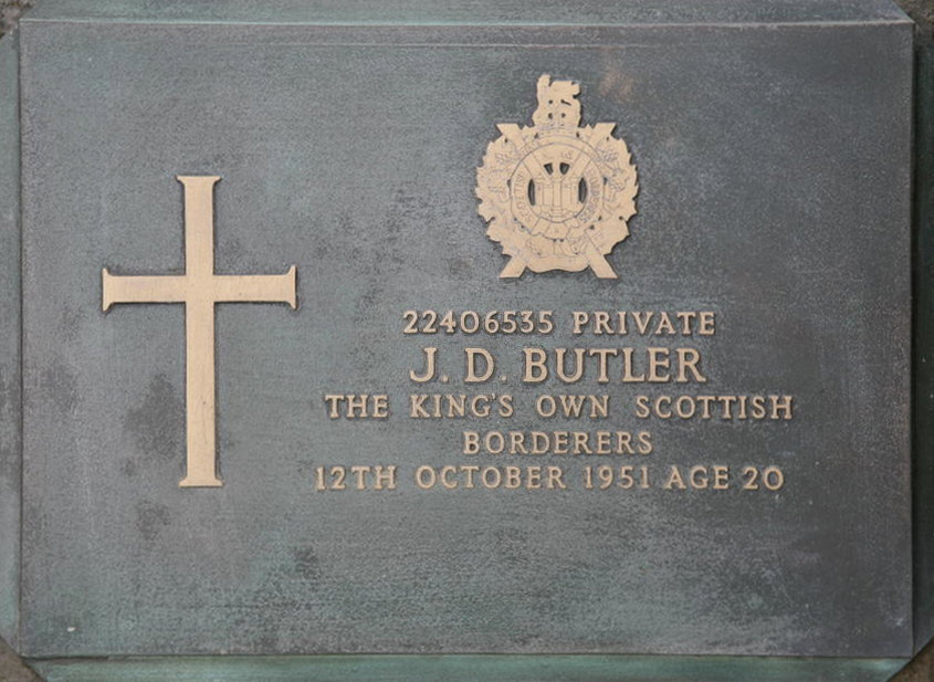 BUTLER J D