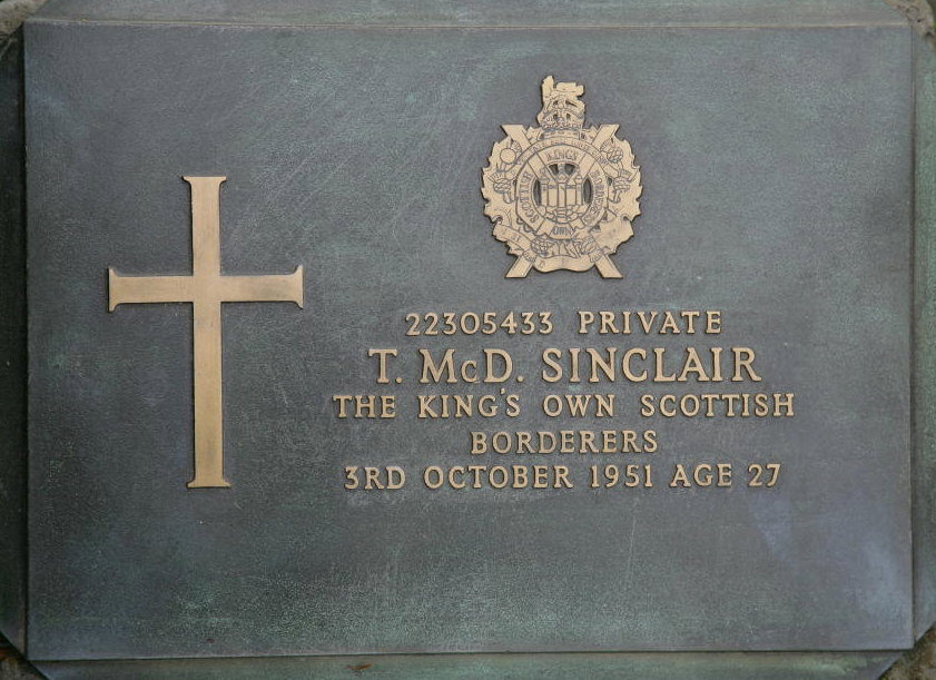 SINCLAIR T McD