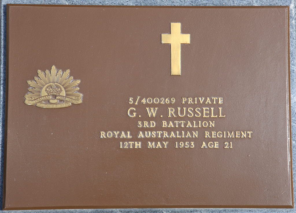 RUSSELL G W