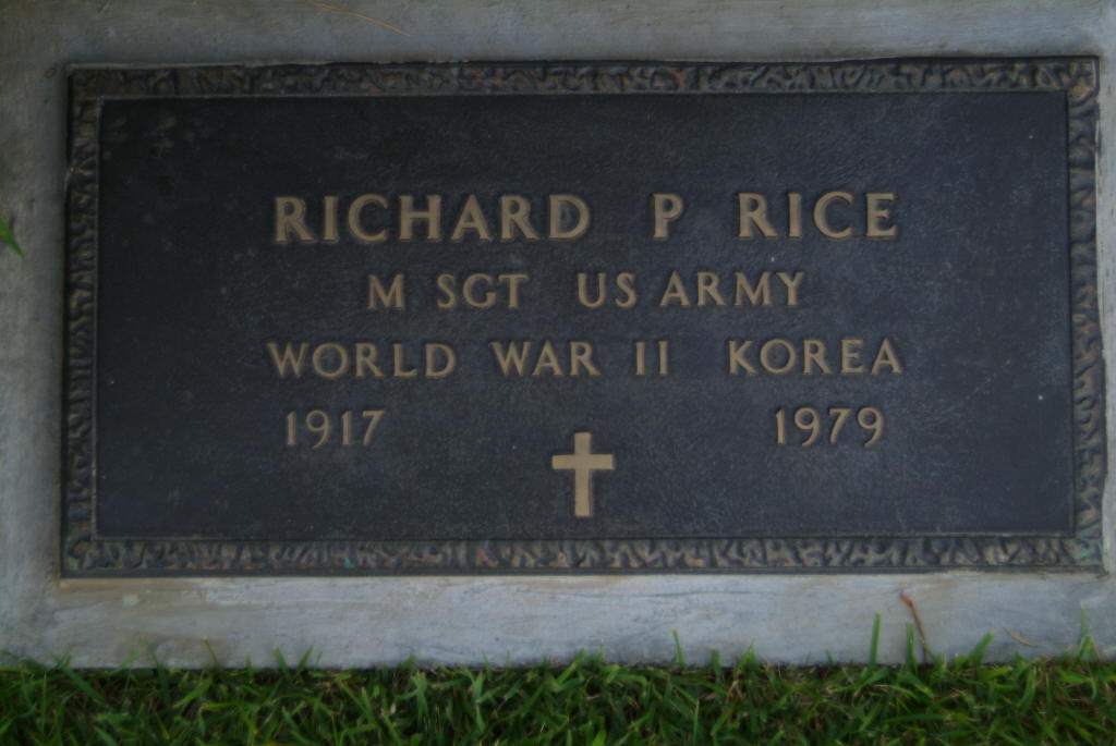 RICE RICHARD P