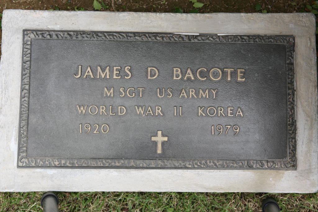 BACOTE JAMES D