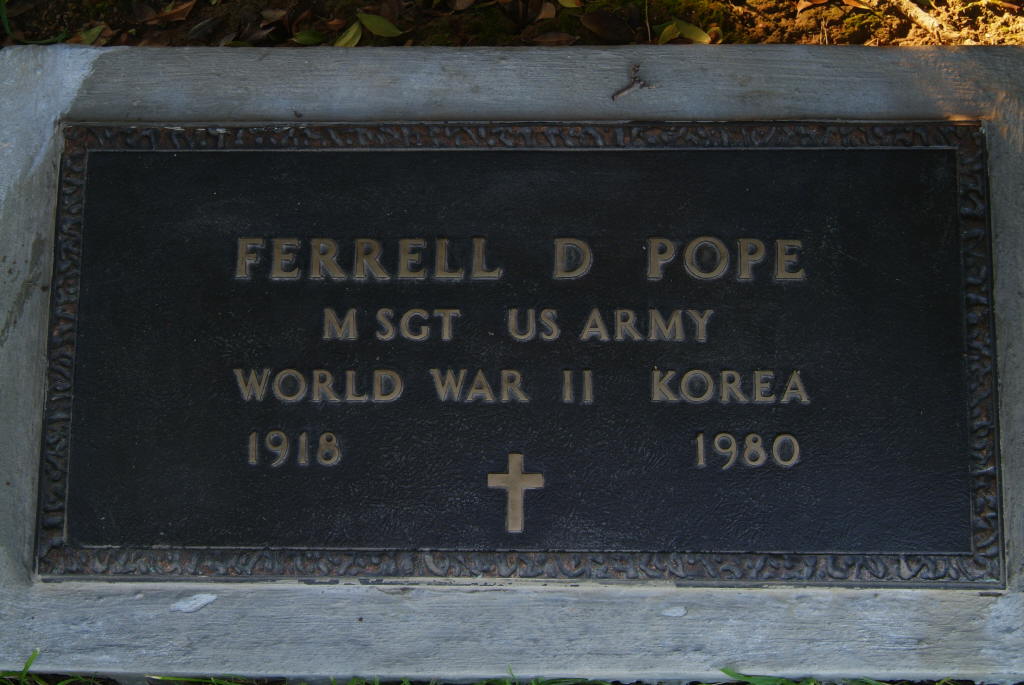 POPE FERRELL D