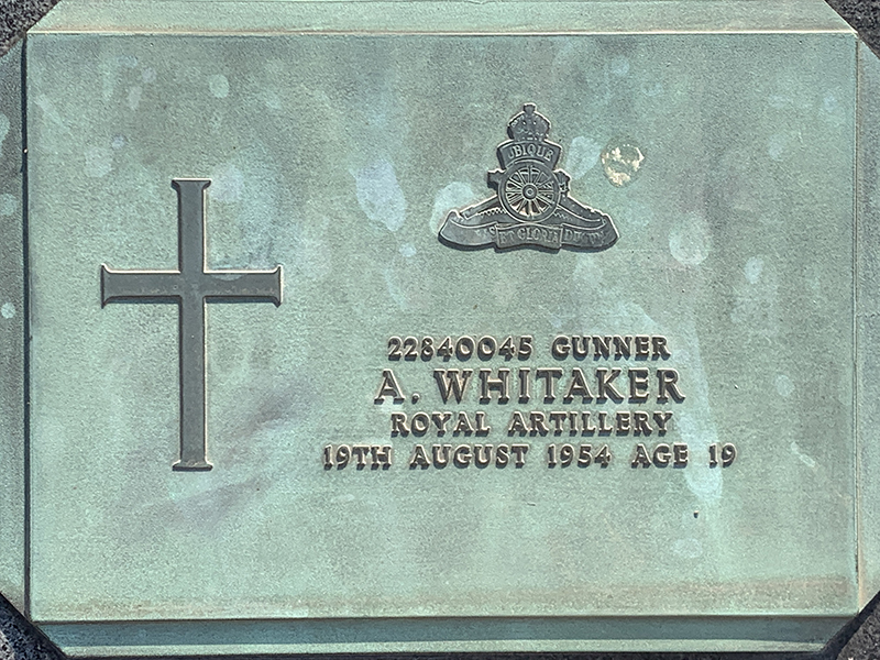 WHITAKER A 