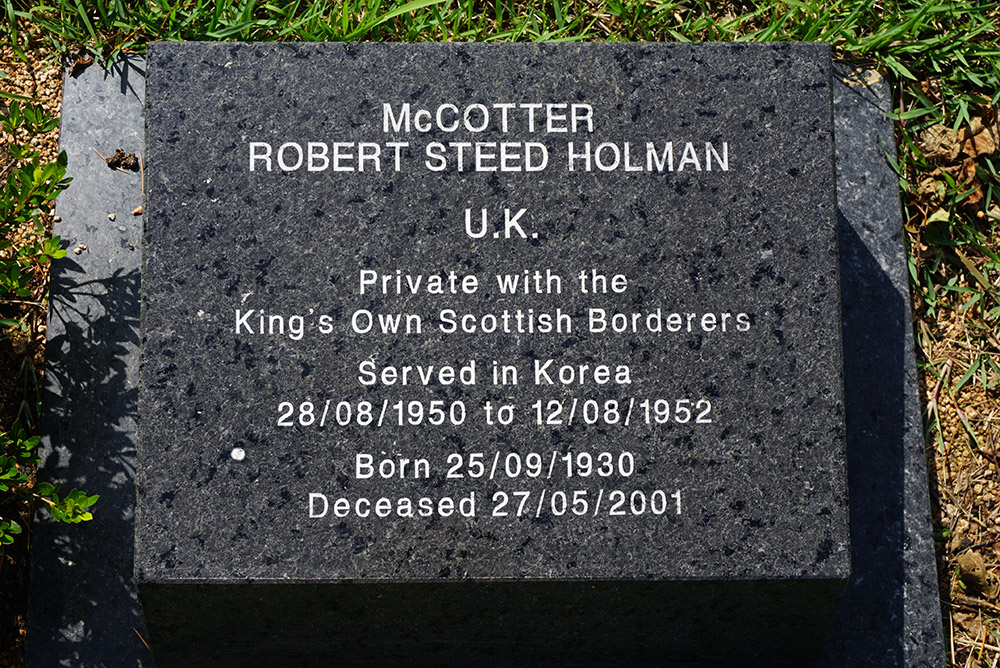 McCOTTER R S H