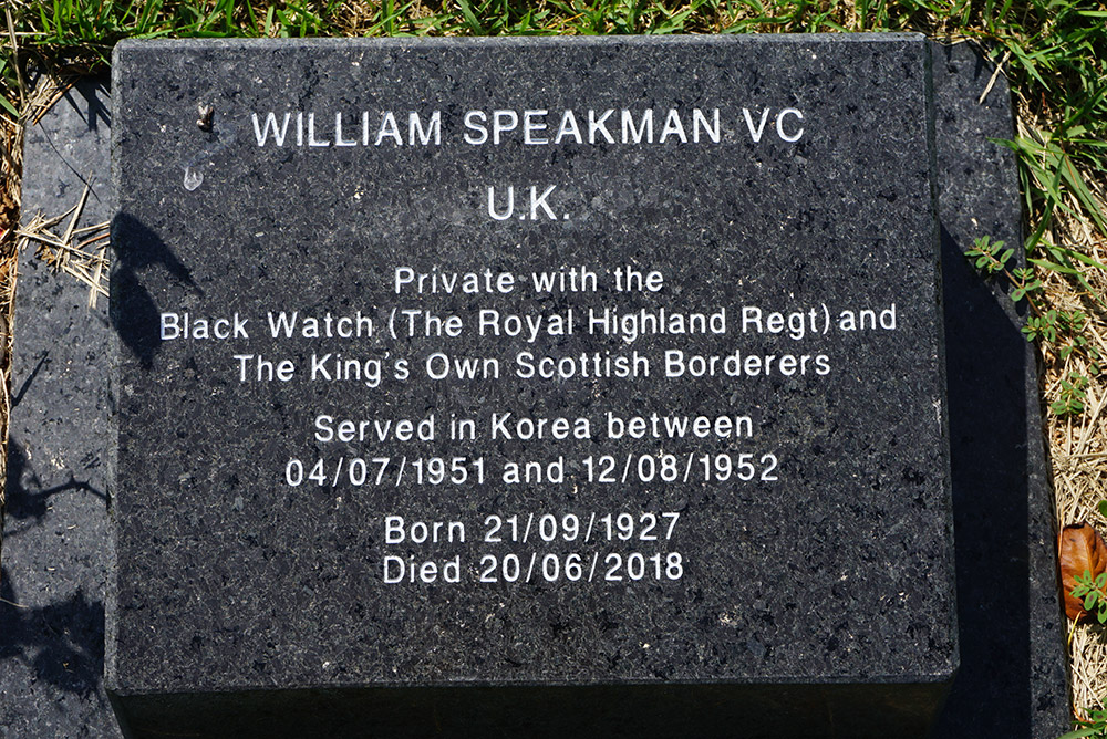 SPEAKMAN WILLIAM (VC)