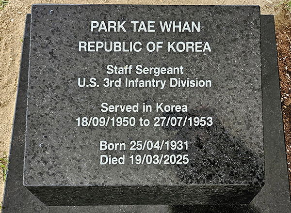 PARK TAE WHAN 